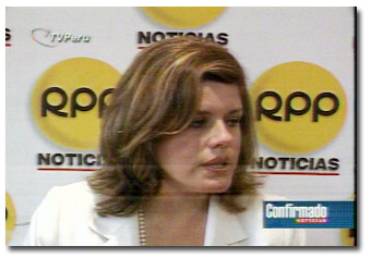 Ministra Aráoz y balance