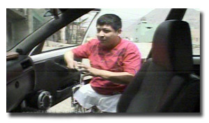Taxista discapacitado Jackson Steven