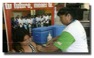 Vacunación contra hepatitis “B”