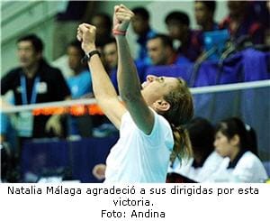entrenadora de voley 