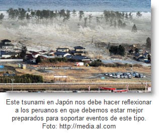 Terremoto en Japón - Foto impactante