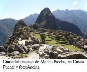 Ciudadela Inca Machu Picchu
