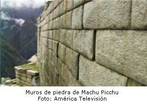 Muros de piedra de Machu Picchu