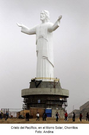 Cristo del Pacífico en el Morro Solar, Chorrillos