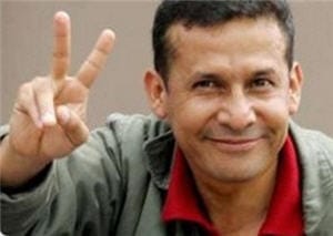 Ollanta Humala virtual Presidente del Perú