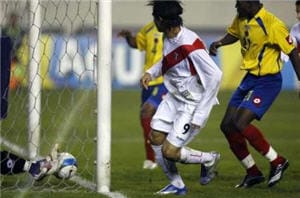 Perú venció a Colombia en la Copa América
