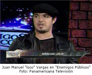 Juan Manuel Vargas en "Enemigos Públicos"