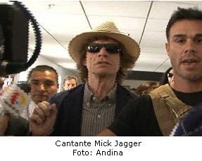 Mick Jagger llega a Lima - noticias