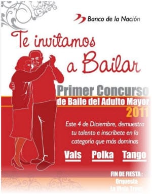 Los adultos mayores participarán en Primer Concurso de Baile organizado por Municipalidad de San Miguel