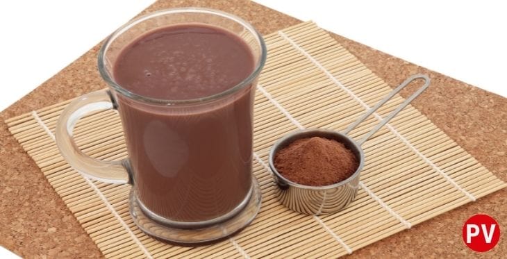 Imagen de un vaso con maca