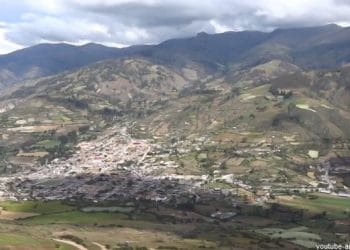 Vista panorámica de la ciudad de Curahuasi