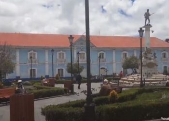 Imagen del Parque Pino en Puno