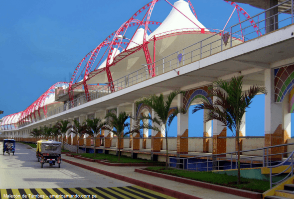 Malecón Benavides, majestuosa obra arquitectónica en Tumbes