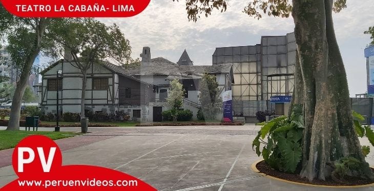Imagen de la fachada del Teatro La Cabaña en el Parque de la Exposición de Lima
