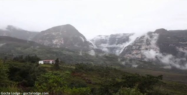 vista del hotel en chachapoyas