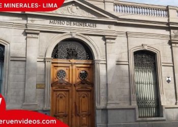 Imagen de la fachada del Museo de Minerales en Jirón de la Unión en Lima