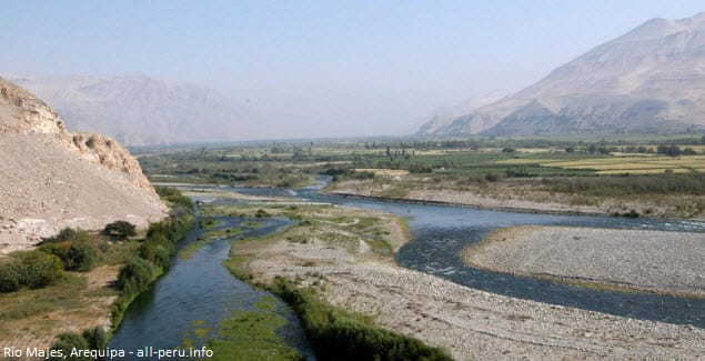 Río Majes en Arequipa Canotaje en rio Majes de Arequipa