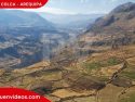 Vista del Cañón del Colca en Arequipa