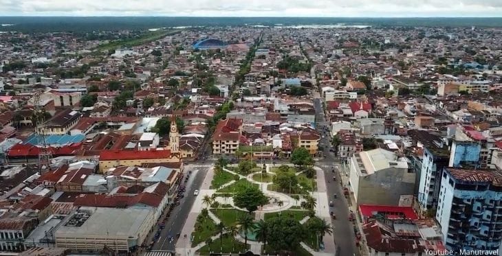 Vista panorámica de la ciudad de Iquitos.
