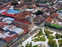 Vista panorámica del centro de la ciudad de Iquitos