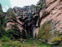 Imagen de los Farallones de Tecsecocha en el Cusco