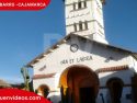 Fachada de la capilla de barro del Colpa en Cajamarca