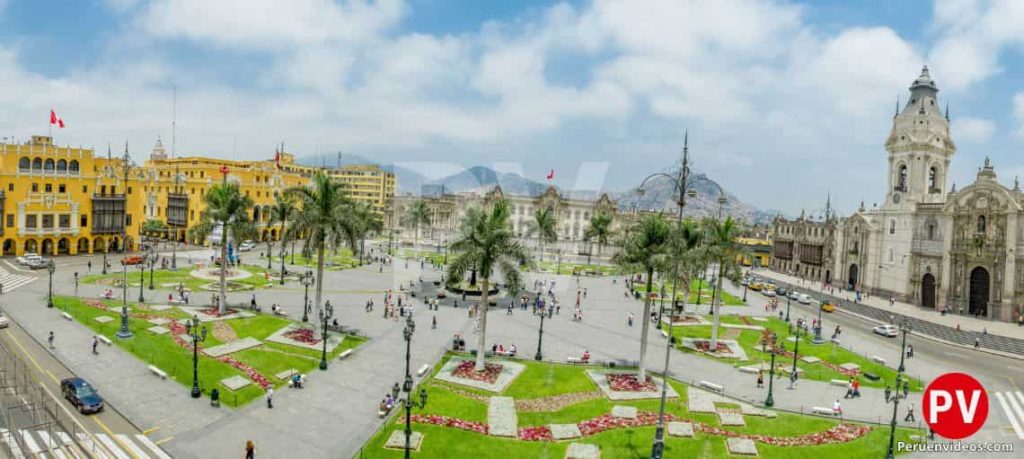 La Plaza de Armas de Lima