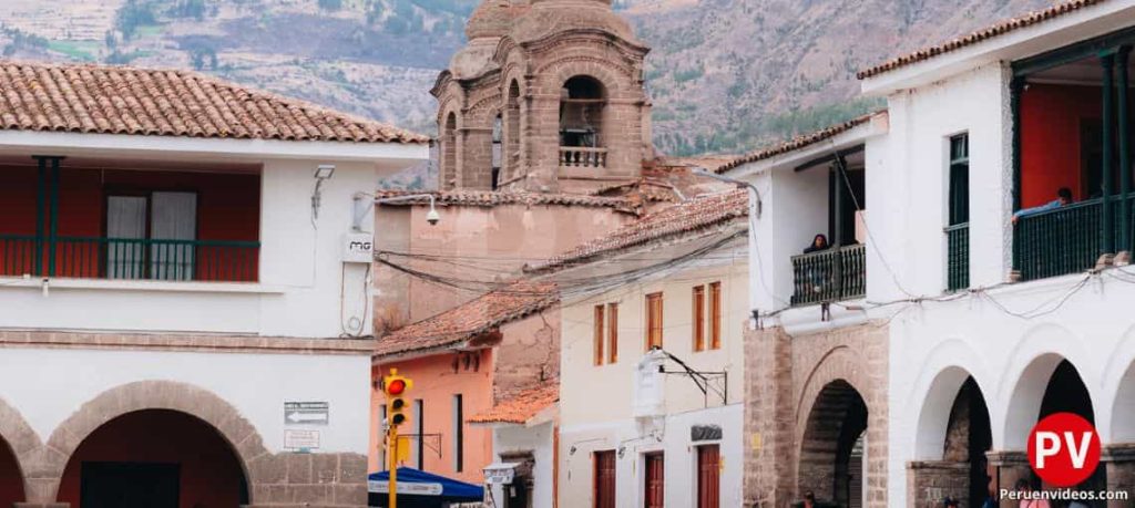 Una de las calles del centro de Ayacucho