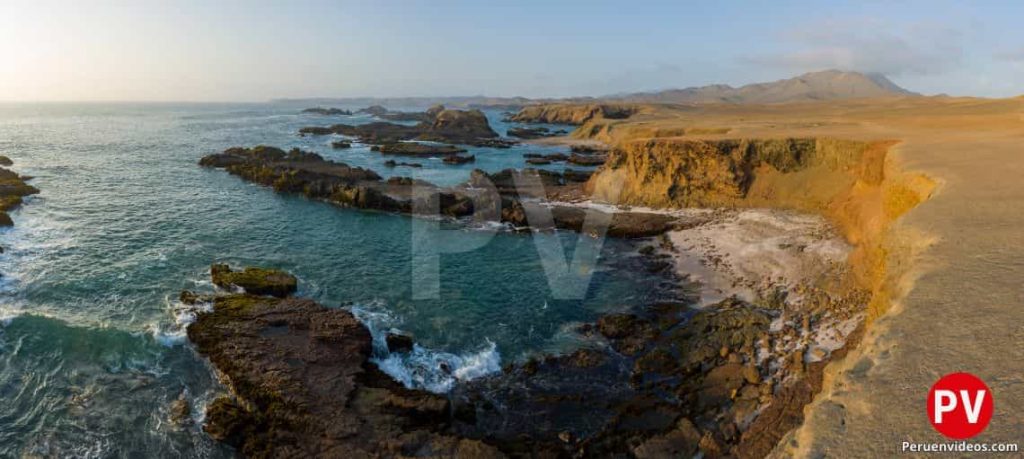 Vista de la playa Huarmey en Ancash