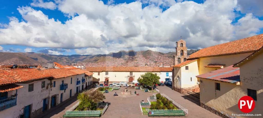Plaza principal del Barrio de San Blas en Cusco