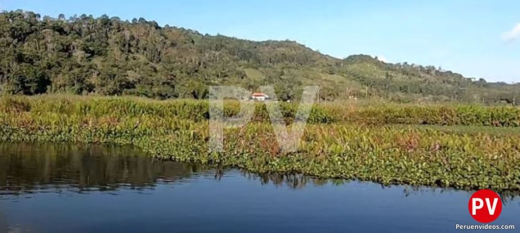Laguna en Villa Rica, en Pasco