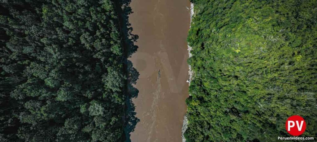 Vista del río Huallaga cerca a la ciudad de Tarapoto.